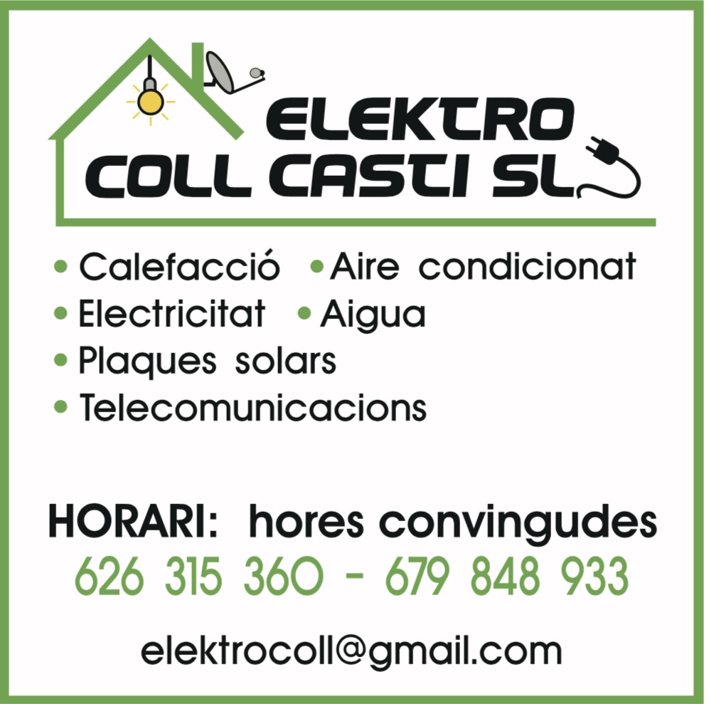 Elektrocoll Casti S.L. Instalaciones de agua, luz, climatización, placas solares. Horas concertadas. — Fotos 2